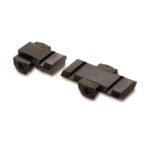 410990 BURRIS OPTICS RUG-WEAVER 2PC BASE BLK M77