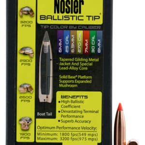 Nosler 28120 Ballistic Tip  7mm 120gr Spitzer 50/Box