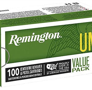 Remington Ammunition 23765 UMC Value Pack 9mmLuger 115gr Full Metal Jacket 100 Per Box/6 Case