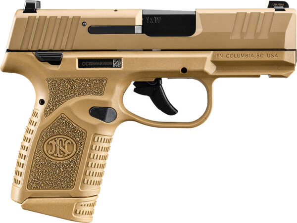 66 101421 FNM REFLEX 9MM 10RD MS FDE