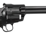 70167 Ruger 0318 Blackhawk Convertible 357 Mag/9mm Luger 6rd 6.50" Blued Alloy Steel Barrel, Cylinder & Frame, Black Checkered Rubber Grip, Transfer Bar Safety, Exposed Hammer