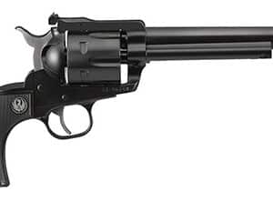 Ruger Blackhawk Convertible .357 Magnum 6.5 inch blued revolver with ramp front and adjustable rear sights
