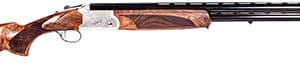 ATI ATIGKOF12SV Cavalry SV 12 Gauge 28" 2 3" Silver Engraved Wood Right Hand