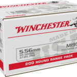 AWM193200 WINCHESTER USA 5.56X45 55GR - FMJ 800RD CASE LOT