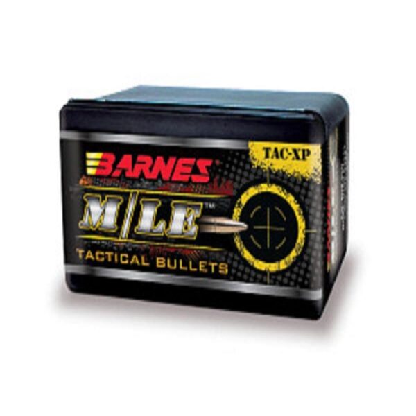 Barnes20M LE20TAC XP1 5 Barnes M/LE TAC-XP Pistol Bullets .45 ACP .451" 160 gr FB HP 40/ct