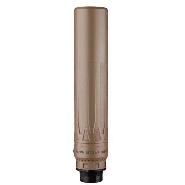 DAIR20NOMADLTIXCXENOFDE Dead Air Nomad-LTi XC Silencer w/Xeno Adapter - 7.62mm 9.30 (Cal) FDE w/DA124 Omni Brake