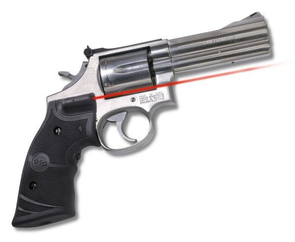 EJLG307 Crimson Trace Revolver Lasergrip - S&W Square Butt K/L-Frames