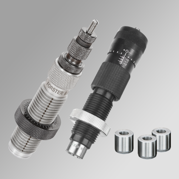 Forsterfulllengthdieset 2 Forster Bushing Full Length Sizing Die Bench Rest Ultra Micrometer Seater Die and 3 bushings (274 272 270) 6 Creedmoor