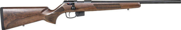 G015617 ANSCHUTZ 1761 D HB 17HMR - 20" BLUED/WALNUT CLASSIC