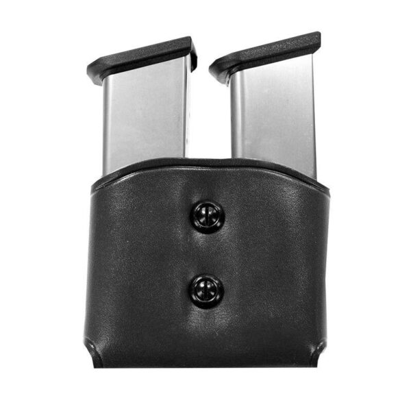 GEDMC22B 1 Galco DMC Double Mag Carrier for Glock 26 Gen 3-5 Black Ambi