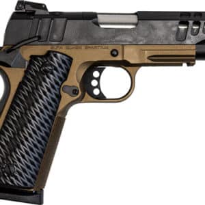 Great Lakes GLFA 1911 .45 ACP bronze frame black slide fiber-optic sights