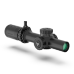 IQTHK16241GB 1 Swampfox Tomahawk II Rifle Scope 1-6x24 30mm SFP BDC Green Illum. Black