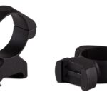 KL7400 Konus 2-Piece Steel Riflescope Rings 1" High - Matte Black