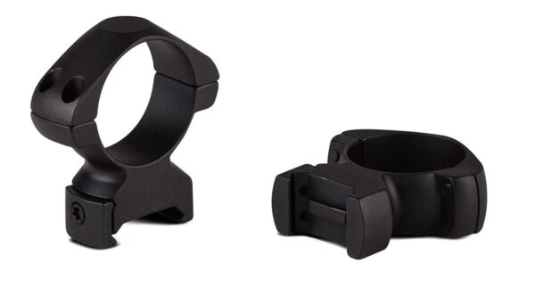 KL7400 Konus 2-Piece Steel Riflescope Rings 1" High - Matte Black