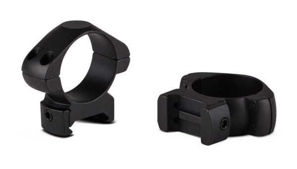 KL7401 Konus 2-Piece Steel Riflescope Rings 1" Medium - Matte Black