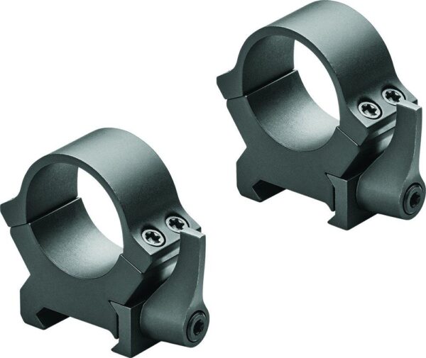 LU174068 Leupold 2-Piece Precision-Fit QRW2 Weaver-Style Rings 1" Medium - Matte Black