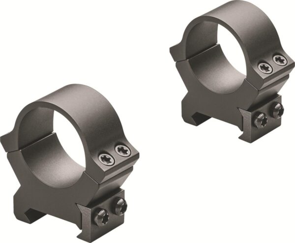 LU174079 Leupold 2-Piece Precision-Fit PRW2 Weaver-Style Permanent Rings 1" Low - Matte Black