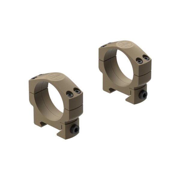 LU185236 2 Leupold Mark 4 Scope Rings 35mm Medium (Aluminum) FDE