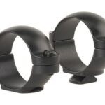 LU49896 Leupold 2-Piece STD Windage Adjustable Steel Rings 1" Super Low Matte