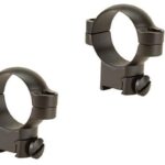 LU51037 Leupold 2-Piece Solid Steel Ringmounts - Sako 30mm High Matte Black