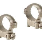 LU51719 Leupold 2-Piece Solid Steel Ringmounts - Sako 1" Medium Silver