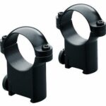 LU51722 Leupold 2-Piece Solid Steel Ringmounts - Sako 30mm Super High Matte Black