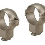 LU51730 Leupold 2-Piece Dual Dovetail Rings - 1" High Silver