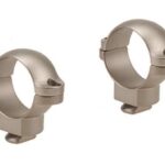 LU52323 Leupold 2-Piece Dual Dovetail Rings - 1" Medium Silver