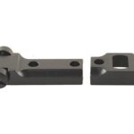 LU55742 Leupold 2-Piece Standard Steel Base - Savage 10/110 Round Rear Receiver Matte Black