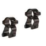 LU57395 1 Leupold 2-Piece Rifleman Detachable Weaver-Style See-Thru Aluminum Rings 1" High Gloss