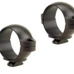 LU60629 Leupold 2-Piece Dual Dovetail Rings - 1" Super Low Matte