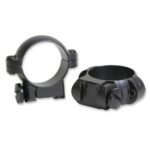 LU60924 Leupold 2-Piece Solid Steel Ringmounts - Ruger No. 1 & 77/22 1" Low Matte Black