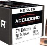 N54413 1 NOSLER BULLETS 375 CAL .375 - 260GR ACCUBOND 50CT