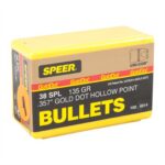 SP4428 Speer Gold Dot Personal Protection Handgun Bullets .44 cal .429" 210 gr GDHP 100/ct