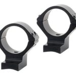 TJ740705 Talley Lightweight Alloy Scope Mounts - Black Anodized - 30mm - Medium Weatherby Accumark - Magnum - Mark V (9 LUG)