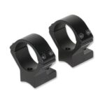 TJ740725 Talley Lightweight Alloy Scope Mounts - Black Anodized - 30mm - Medium Thompson Center Venture Stevens 200 Stiller Predator Ruger American (SA) S