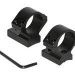 TJ930705 Talley Lightweight Alloy Scope Mounts - Black Anodized - 1" - Low Weatherby Accumark - Magnum - Mark V (9 LUG)