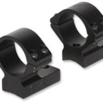 TJ930734 Talley Lightweight Alloy Scope Mounts - Black Anodized - 1" - Low Weatherby Vanguard