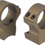 TJHC950735 Talley Lightweight Alloy Scope Mount Combo Browning X-Bolt 1" High - Hell's Canyon Bronze