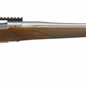 Ruger Hawkeye Hunter 204 Ruger 24-inch satin stainless threaded barrel with American walnut stock