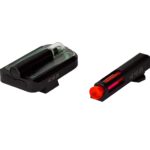 VHGLFD21 2 HIVIZ FASTDOT H3 Red Front Green Rear Sight for Glock 9mm .40 S&W .357 Sig