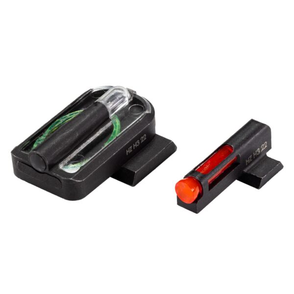 VHMPFD21 1 HIVIZ FASTDOT H3 Red front/Green Rear Sight for S&W M&P / SHIELD