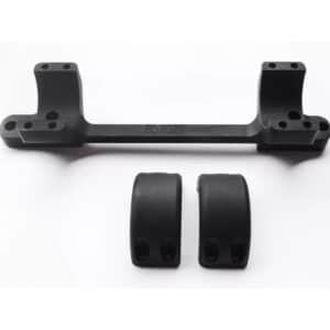 DNZ game Reaper Remington 700 Rifle Scope Receiver Mount 30mm Low S/A - Black