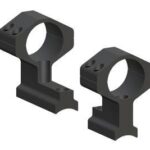 WE48546 Weaver 2-Piece Muzzleloader Aluminum Integral Scope Rings & Scope Base Mount - Matte High - TC Encore/ Omega