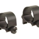 WE49040 Weaver Detachable Top Mount Aluminum Scope Rings 1" Low - Matte