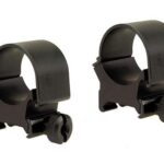 WE49042 Weaver Detachable Top Mount Aluminum Scope Rings 1" High - Matte