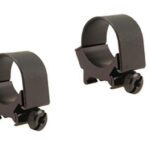 WE49121 Weaver Detachable Top Mount Aluminum Scope Rings 30mm Low - Matte