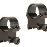 WE49165 Weaver Sure Grip Detachable Aluminum Scope Rings (4-Screws) 1" X-High Matte Clam