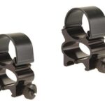 WE49513 Weaver Detachable See-Thru Scope Rings - 1" - Black