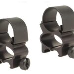 WE49523 Weaver Detachable See-Thru Scope Rings - 1" Matte